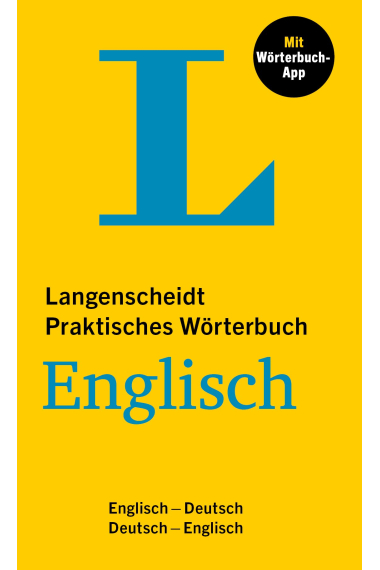 Langenscheidt Praktisches Wörterbuch: Englisch-Deutsch / Deutsch-Englisch mit Wörterbuch-App