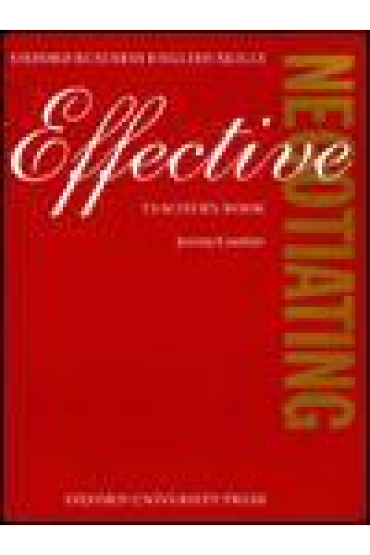 Effective negotiating. Teacher's book