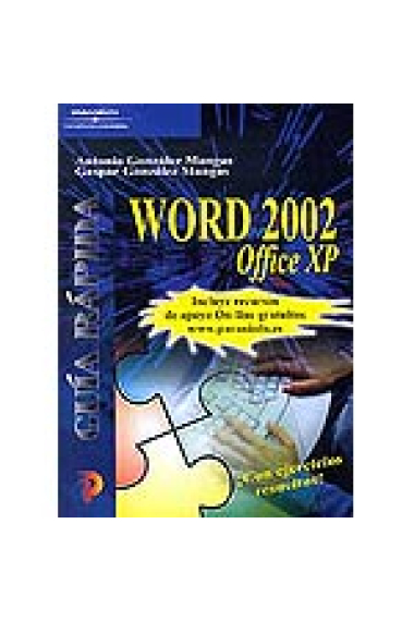 Guía rápida. World 2002. Office XP.