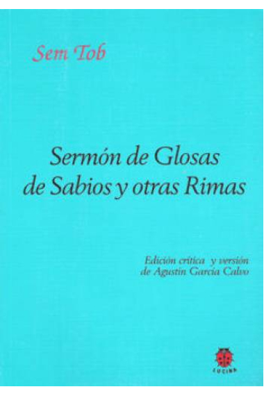 Sermón de Glosas de Sabios y otras Rimas (Ed. tela)