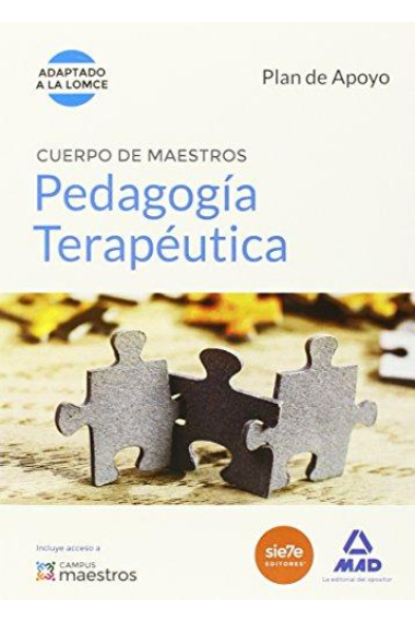 Cuerpo de Maestros Pedagogía Terapéutica. Plan de Apoyo