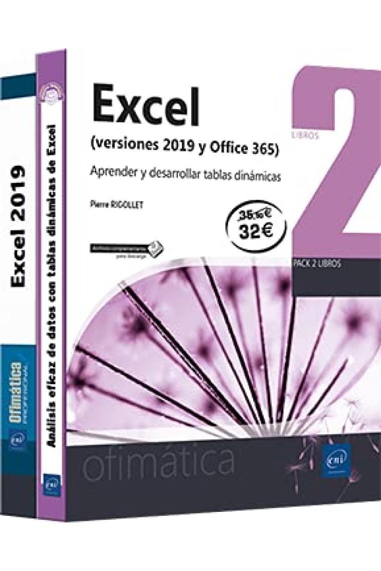 Excel (versiones 2019 y Office 365). Aprender y desarrollar tablas dinámicas