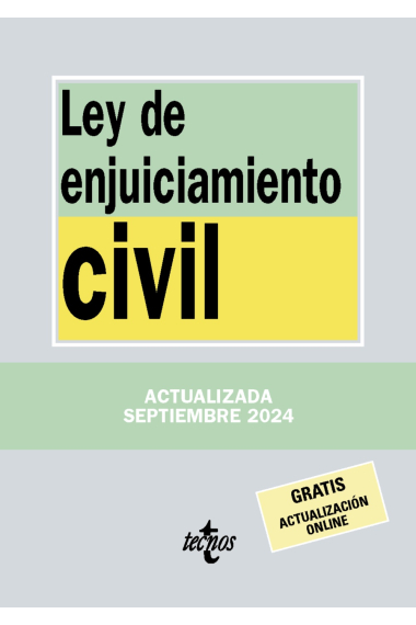 Ley de Enjuiciamiento Civil (Edición 2024)