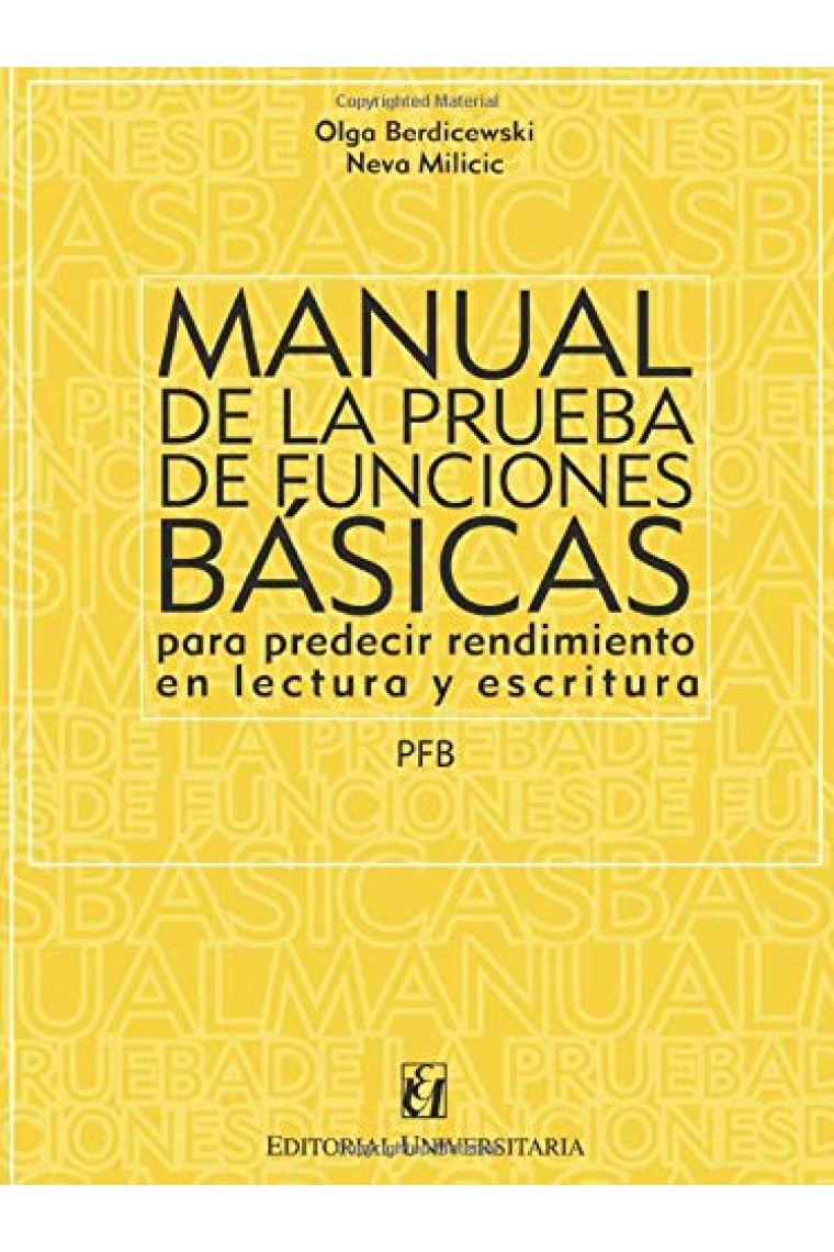 Manual de la prueba de funciones básicas