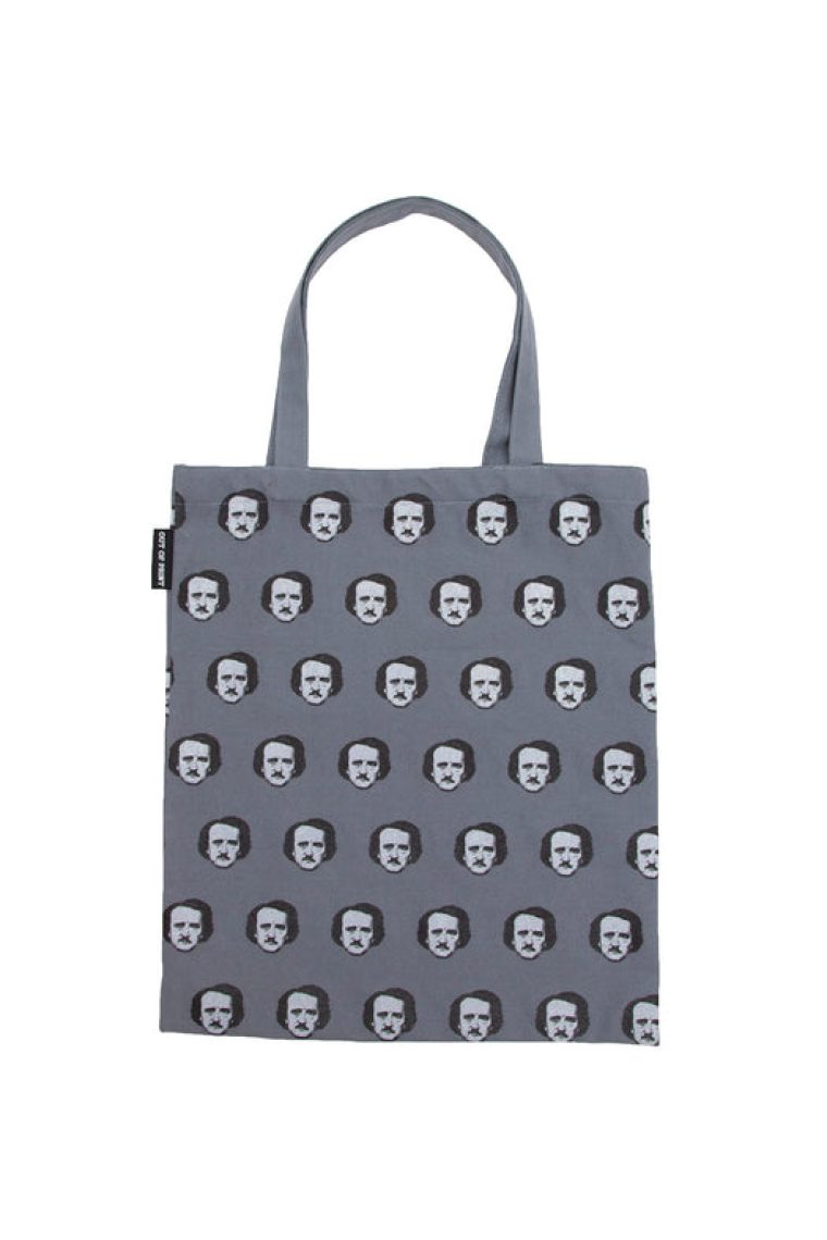 Edgar Allan Poe-ka Dot Tote Bag