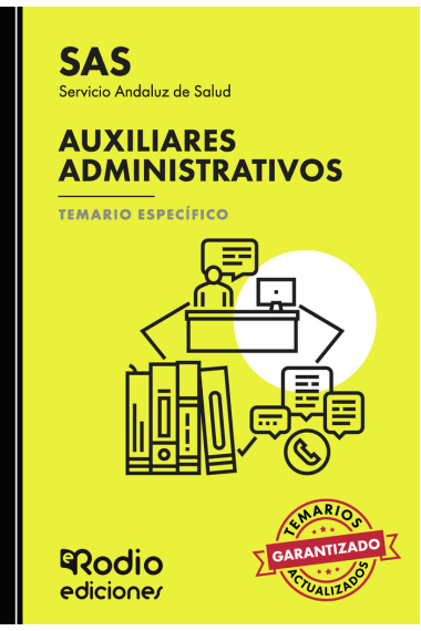 AUXILIAR ADMINISTRATIVO SAS TEMARIO ESPECIFICO.