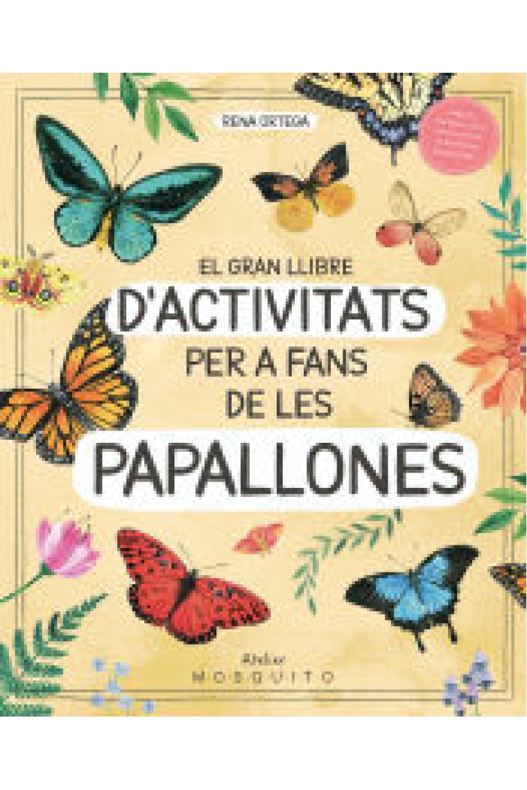 El gran llibre d'activitats per a fans de les papallones