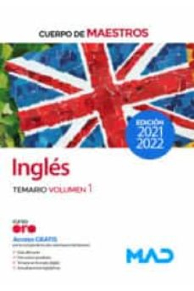 Cuerpo de Maestros. Inglés. Temario volumen 1