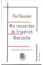 Mis recuerdos de Friedrich Nietzsche