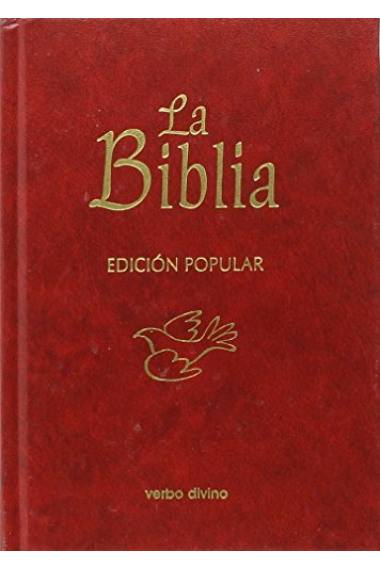 La Biblia (Edición popular - cubierta en cartoné)