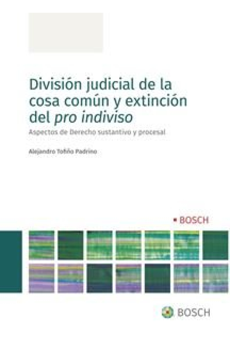 DIVISION JUDICIAL DE LA COSA COMUN Y EXTINCION DEL