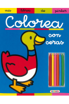 Colorea con ceras