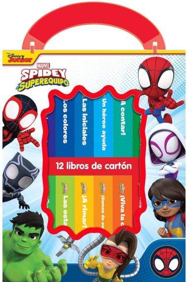 MI PRIMERA LIBRERIA SPIDEY Y SU SUPEREQUIPO