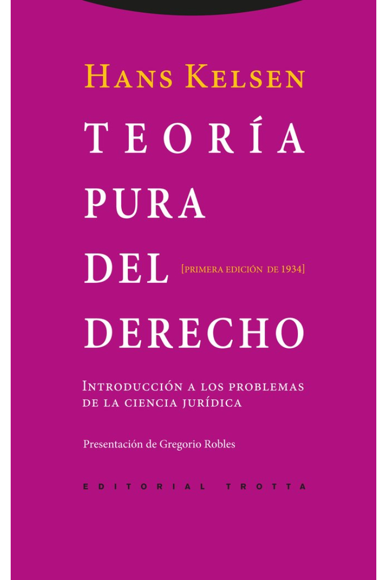 Teoría pura del derecho