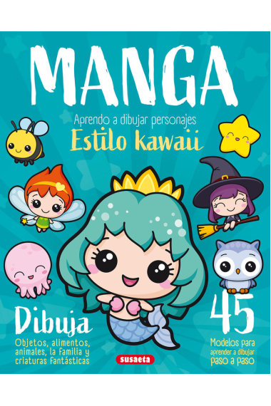 MANGA APRENDO A DIBUJAR PERSONAJES ESTILO KAWAII