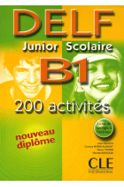 Nouveau Delf Junior scolaire B1. Livre + corrigés + transcriptions