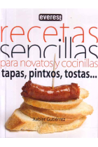 Recetas sencillas para novatos y cocinillas -pintxos-tapas-tostas-