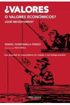 ¿ Valores o valores económicos ?