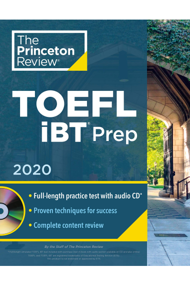 The Princeton Review - TOEFL iBT Prep 2020 (Audio-CD)