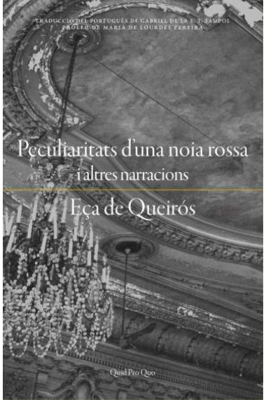 Peculiaritats d'una noia rossa i altres narracions