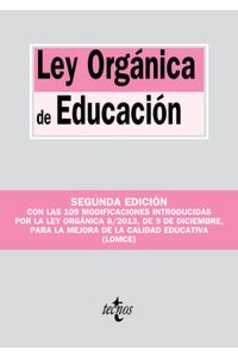 Ley Orgánica de Educación