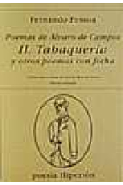 Poemas de Alvaro de Campos. II, Tabaquería y otros poemas con fecha