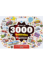 Mi libro de 3.000 pegatinas de vehículos