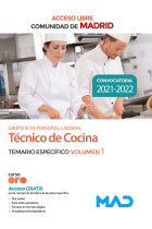 TECNICO COCINA COMUNIDAD MADRID ACCESO LIBRE).