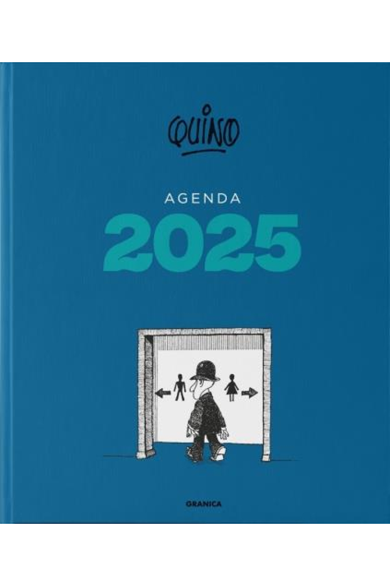 Quino 2025 Agenda Encuadernada Azul