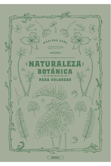 Naturaleza botánica. Para colorear