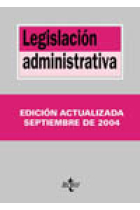 Legislación administrativa