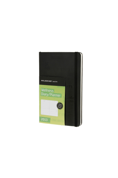 Moleskine* Agenda Passions Wellness Large (cartoné-negro)