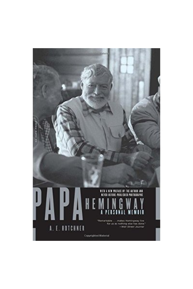 Papa Hemingway: A Personal Memoir