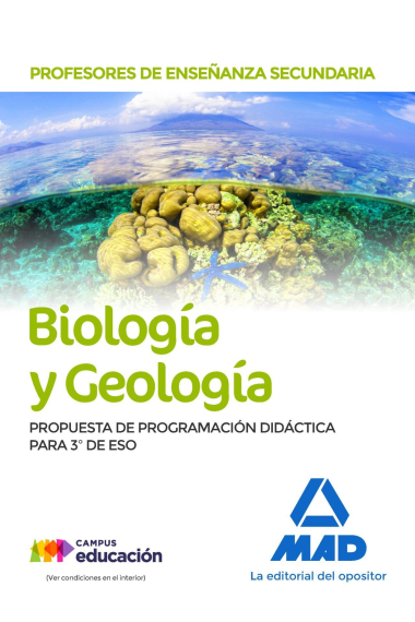 Profesores de Enseñanza Secundaria Biología y Geología. Propuesta de programación didáctica para 3º de ESO