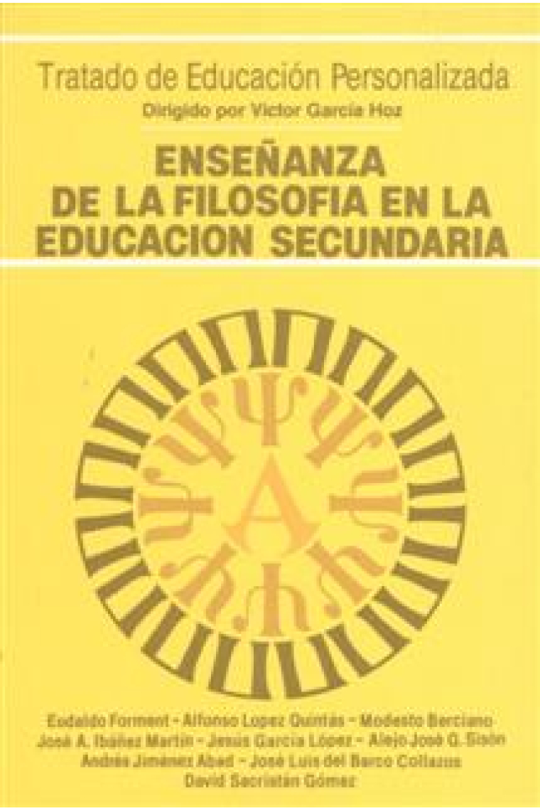 Enseñanza de la filosofía en la educación secundaria.