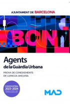 Agents de la Guàrdia Urbana. Prova de coneixements de llengua anglesa. Ajuntament de Barcelona 2023-2024