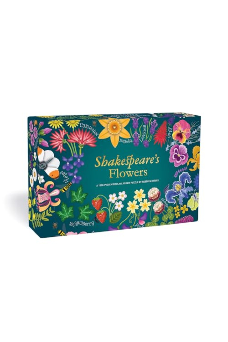 Shakespeare's Flowers : A 1000-piece Jigsaw Puzzle With A Poetic Host Of Flowers, Plants And Animals