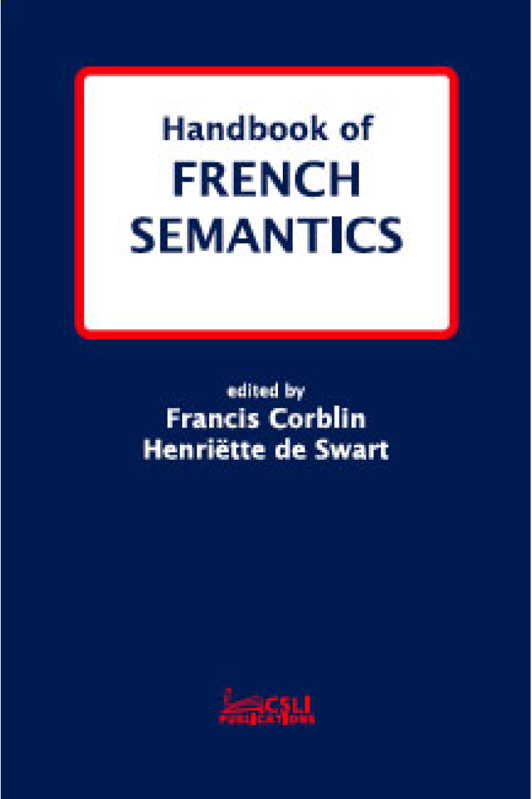 Handbook of French Semantics