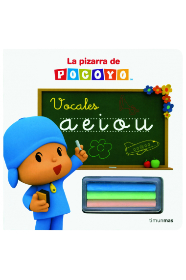 La pizarra de Pocoyo. Las vocales