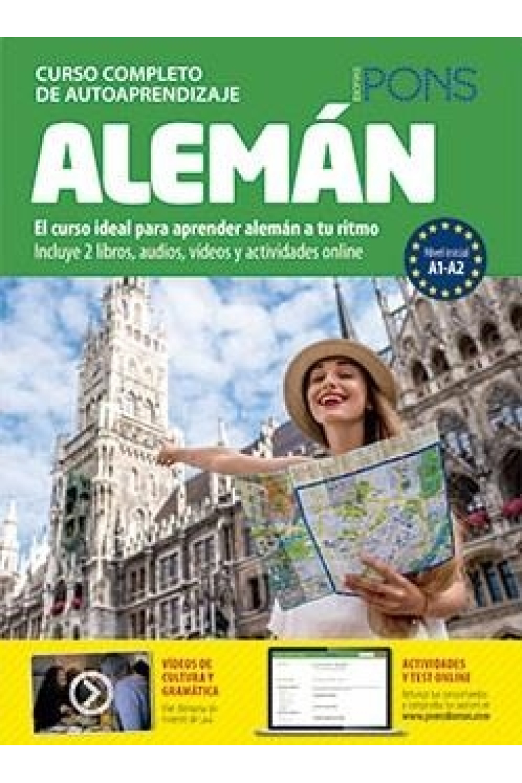 Gran Curso Pons de Alemán, 3 niveles en un volumen (A1-A2-B1)