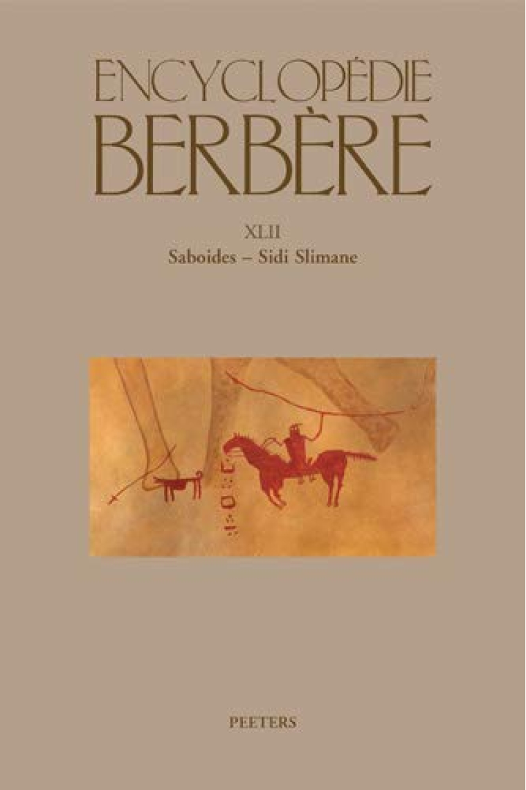 Encyclopedie Berbere. Fasc. XLII: Saboides - Sidi Slimane