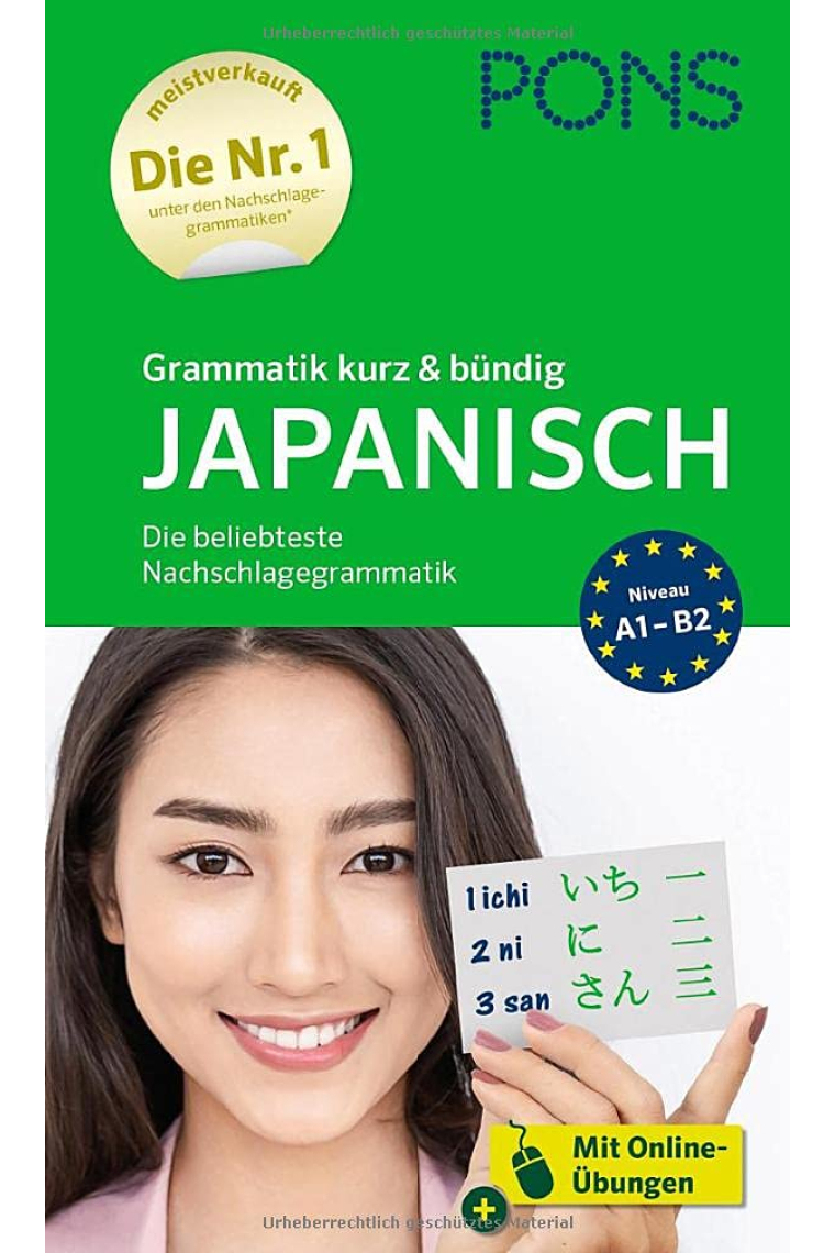 PONS Grammatik kurz & bündig Japanisch: Die beliebteste Nachschlagegrammatik