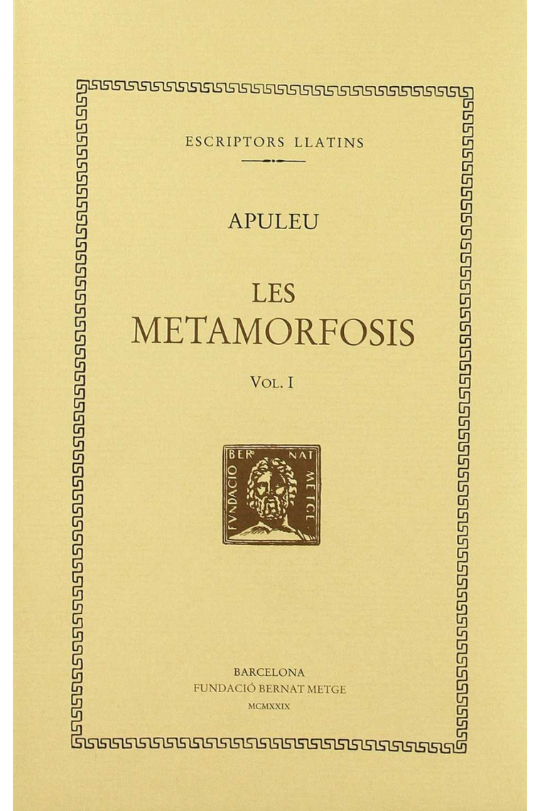 Les metamorfosis, vol. I: llibres I-V