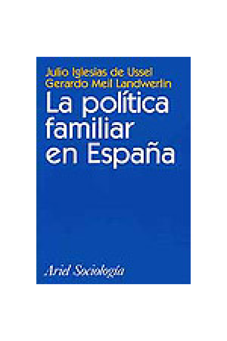 La política familiar en España