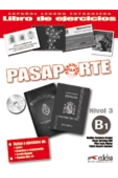 Pasaporte 3 B1 Libro de ejercicios (Incluye CD-Audio)