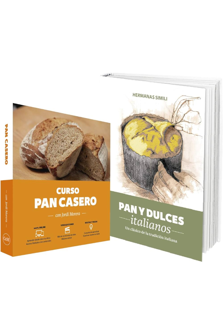 Pan y dulces italianos con Curso de Pan Casero de Jordi Morera