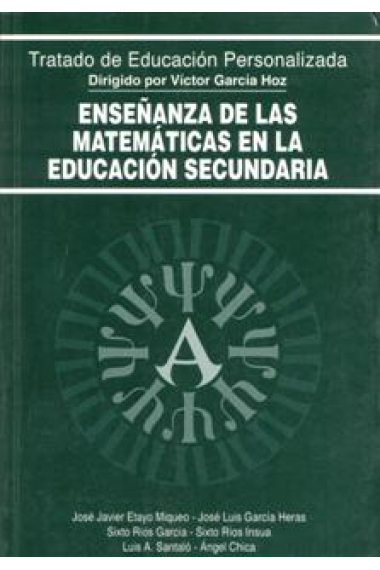 Enseñanza de las matemáticas en la Educación Secundaria