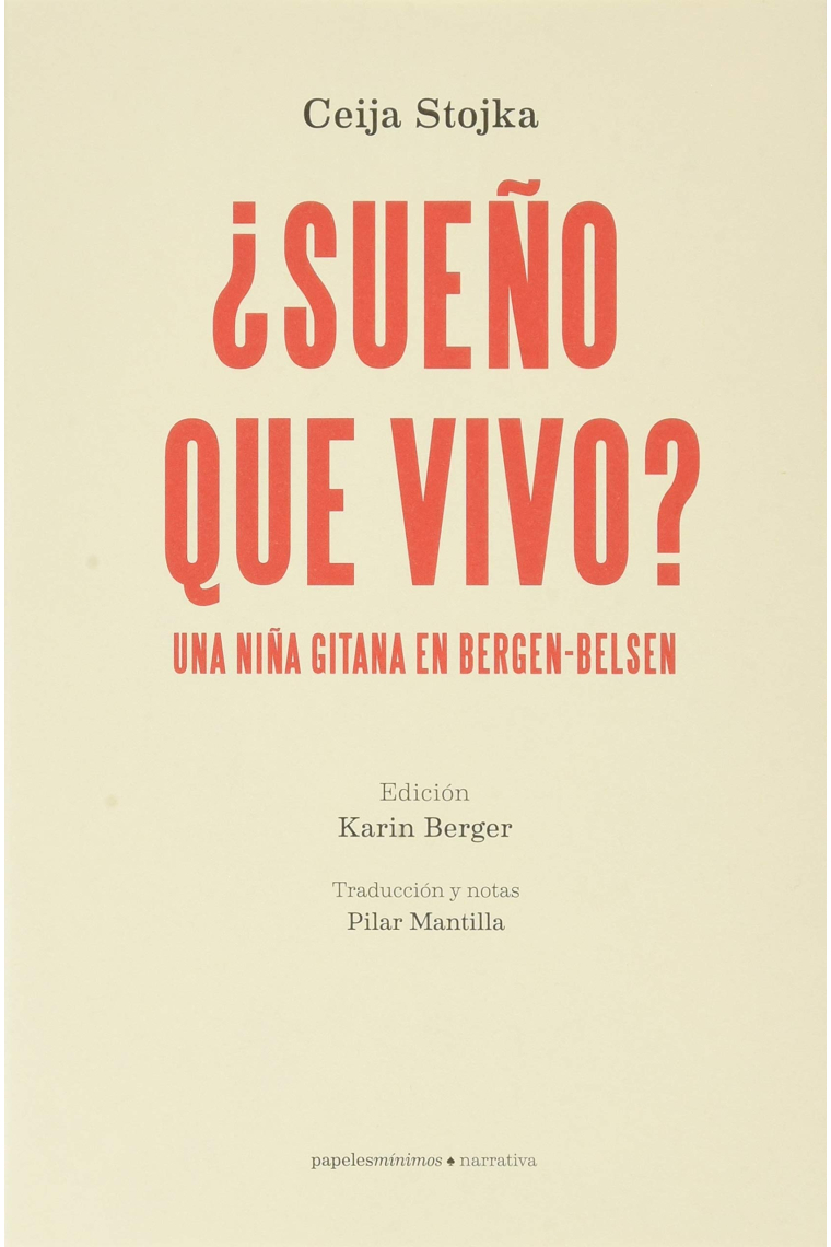 ¿Sueño que vivo? Una niña gitana en Bergen-Belsen