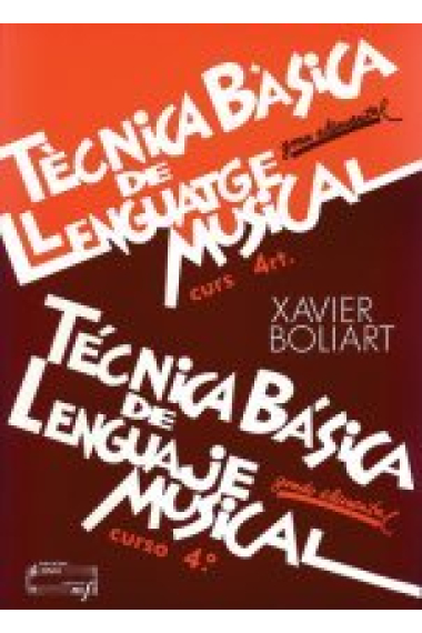 TECNICA BASICA DE LENGUAJE MUSICAL 4