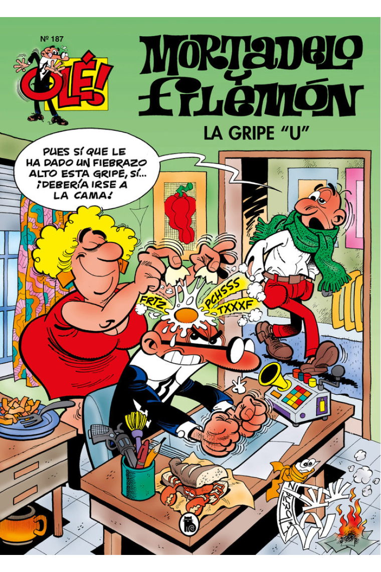 LA GRIPE U (OLE! MORTADELO 187)